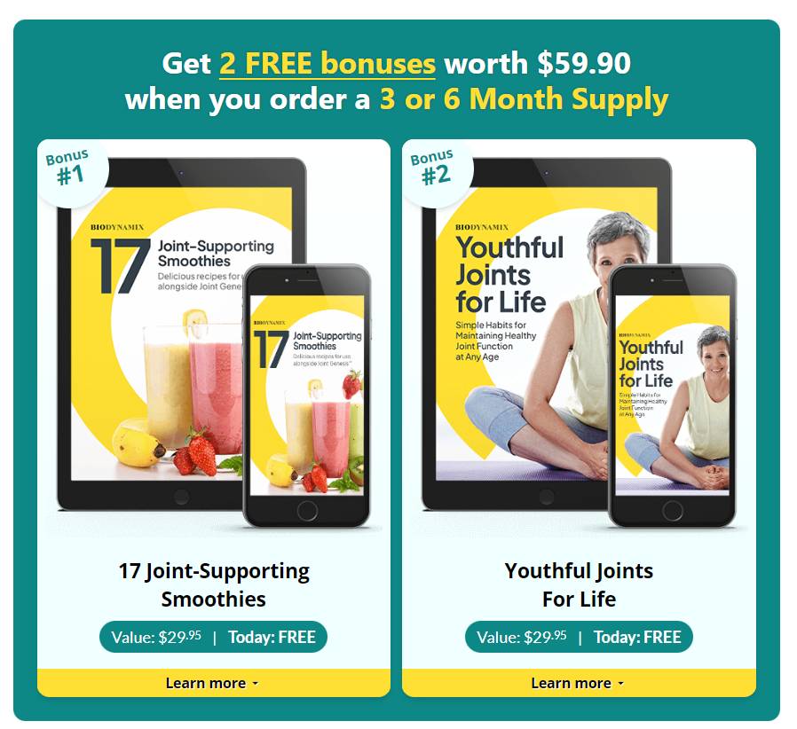 Joint Genesis Free Bonuses